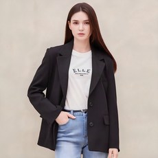 ELLE PARIS 여성 스텐다드핏 데일리 블레이져 자켓 상품 이미지