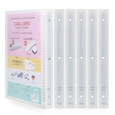 매니아 PP 바인더 파일 30공 A4, 투명, 6개
