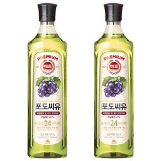 해표 포도씨유, 900ml, 2개