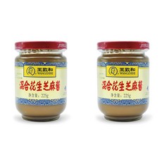 왕즈허 즈마장 땅콩 참깨 소스, 2개, 225g
