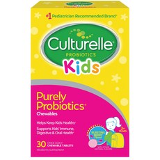 Culturelle 康萃樂 孩童日常益生菌口嚼錠, 30顆, 1盒