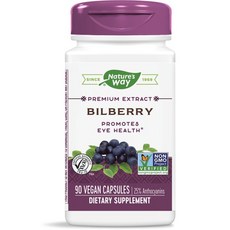 Nature's Way 然萃維 山桑子萃取素食膠囊, 90顆, 1罐