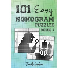 (外文書)101 Easy Nonogram puzzles book 1 Paperback, Independently Published, English