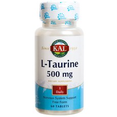 KAL L-牛磺酸錠, 60g, 1罐
