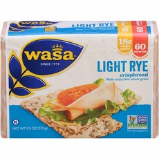 wasa 黑麥薄脆麵包餅乾, 1包, 270g