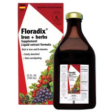 FLORA 鐵質草本膳食補充液, 700ml, 1瓶