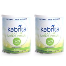 Kabrita 羊奶兒童配方奶粉, 2個, 400克