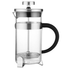 BergHOFF Essential Coffee Tea Plunger French Press 354.9ml, 1個, 不銹鋼+黑色