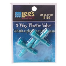 Lee's AQUARIUM & PET PRODUCTS 三通塑料閥, 2件
