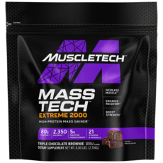 Muscletech Health Mass Tech Extreme 2000增重乳清蛋白粉, 2.72kg, 1包