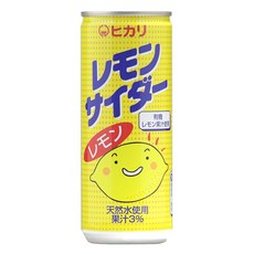 HIKARI FOODS 光食品 檸檬汽水, 1個, 250ml