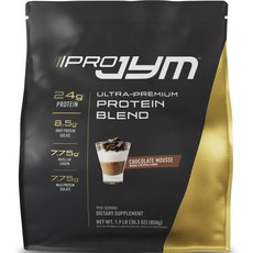 JYM Supplement Science Pro Jym 超優質蛋白質混合巧克力慕斯味, 1個, 858g