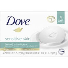 Dove 多芬 舒敏潔膚皂, 106g, 4入