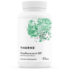 Thorne 聚乙烯白藜蘆醇SR膠囊, 60顆, 1罐