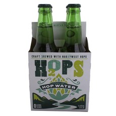H2OPS 起泡酒花水, 4入, 355ml