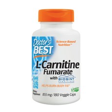 Doctor's BEST 左旋肉鹼素食膠囊, 180顆, 1罐