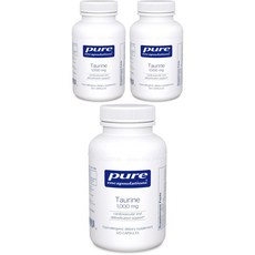 Pure Encapsulations 牛磺酸膠囊 1000mg, 120顆, 3罐