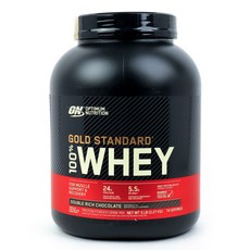 OPTIMUM NUTRITION 歐恩 乳清蛋白粉 雙重濃郁巧克力風味, 2.27kg, 1罐