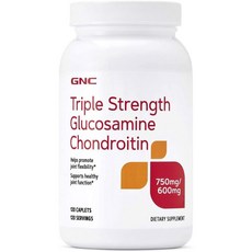 GNC 健安喜 葡萄糖胺軟骨素保健食品, 120顆, 1罐