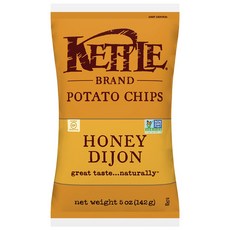 Kettle Brand 洋芋片 蜂蜜第戎芥末口味, 1包, 142g
