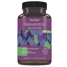 Resvitale 白藜蘆醇 100 毫克軟糖, 1個, 60入