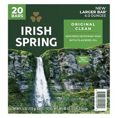 IRISH SPRING 愛爾蘭春天除臭香皂原味香皂, 1個