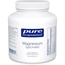 Pure Encapsulations 甘氨酸鎂膠囊, 360顆, 1罐
