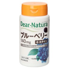 Asahi 朝日 Dear Natura藍莓葉黃素錠 140mg, 1個, 60片