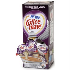 Coffee Mate 奶精球, 義大利風味, 50個