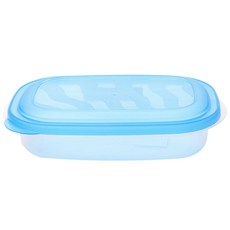 era 塑料方形容器帶藍蓋, 1個