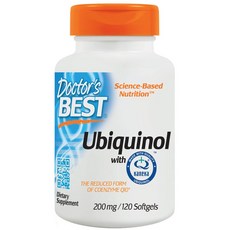 Doctor's BEST 還原型輔酶Q10軟膠囊, 120顆, 1罐