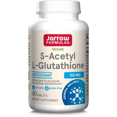 Jarrow FORMULAS 賈羅公式 乙醯化穀胱甘肽補充錠 100mg, 60顆, 1罐