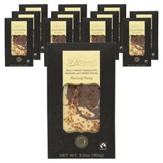 Divine CHOCOLATE 牛奶和白巧克力襁褓太妃糖和平光榮奶油, 12入, 90g