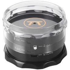 OUTSET 可調整式漢堡壓模器, 1個, 黑色的