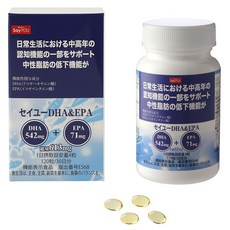 SayYOU DHA 542mg&EPA 71mg軟膠囊, 1個, 120片