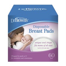 Dr.Brown's 布朗博士 防溢乳墊, 1盒, 60入