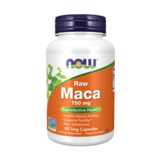 NOW Foods 生瑪卡素食膠囊 750mg, 90顆, 1罐