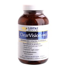 LIDTKE Clear Vision-MD 純素膠囊, 120入, 1個, 120顆