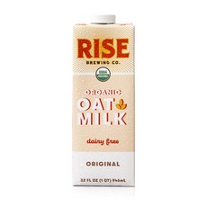 RISE BREWING CO 原味燕麥牛奶無麩質, 1個, 946毫升