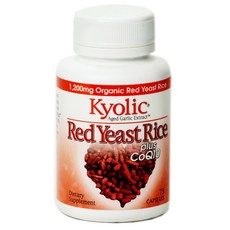 Kyolic 老蒜萃取紅麴米+輔酶Q10膠囊, 75顆, 1罐