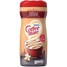 Coffee mate 香草焦糖風味奶精 無麩質, 425.2g, 1包, 1包
