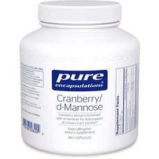 Pure Encapsulations 蔓越莓D-甘露糖無麩質膠囊, 180顆, 1罐