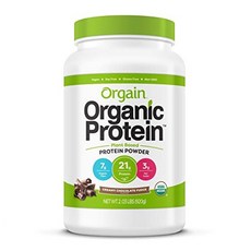 Orgain 植物性蛋白補充粉 奶油巧克力口味, 920g, 1罐
