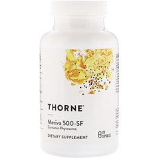 Thorne Meriva 500-SF薑黃素複合膠囊, 120顆, 1罐