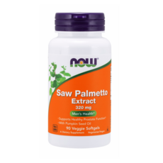 NOW Foods 鋸棕櫚320mg素食軟膠囊, 90顆, 1罐