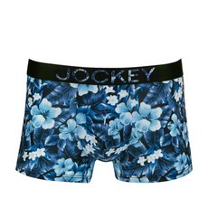 쟈키본사 JOCKEY 블루 플라워나염 드로즈 (블루)
