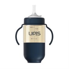 유피스 PPSU 빨대컵 6M+ 260ml 네이비 M923, one color/free