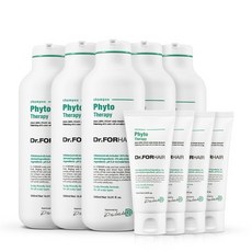 닥터포헤어 피토테라피 샴푸 500mlx5 + 100mlx4, 없음