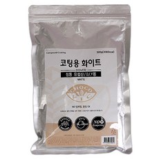 초코빅코팅용 화이트, 500g, 1개