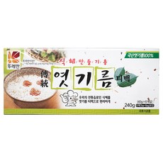 뚜레반 엿기름 티백, 240 g, 1개